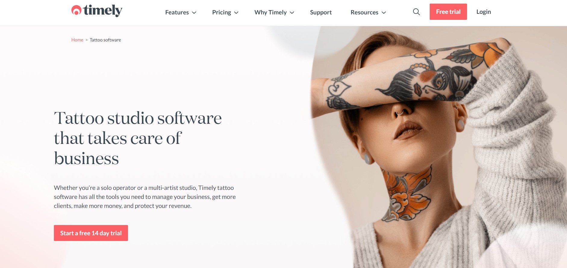 Tattoo Studio Software Appointment Booking  Management Software  Salonist